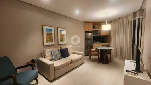 Flat com 1 Quarto à venda, 45m² no Gonzaga, Santos