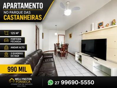 Apartamento com 3 Quartos à venda, 125m² no Praia da Costa, Vila Velha