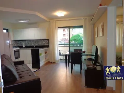 Flat com 1 Quarto para alugar, 40m² no Itaim Bibi, São Paulo