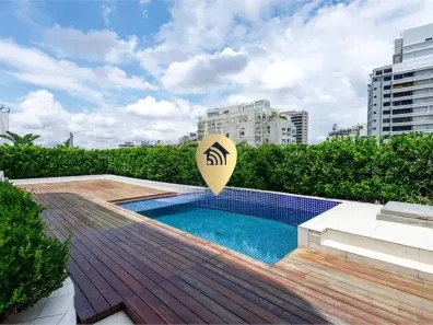 Cobertura com 3 Quartos para alugar, 501m² no Vila Nova Conceição, São Paulo