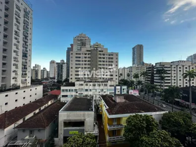 Apartamento com 3 Quartos para alugar, 85m² no Gonzaga, Santos