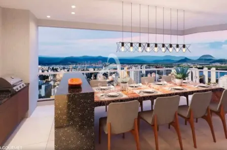 Apartamento com 4 Quartos à venda, 290m² no Ponta da Praia, Santos