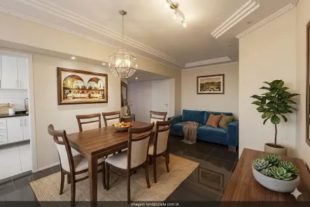 Apartamento com 3 Quartos à venda, 110m² no Vila Valparaíso, Santo André