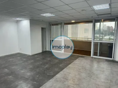 Sala Comercial para alugar, 124m² no Chácara Santo Antônio (Zona Sul), São Paulo