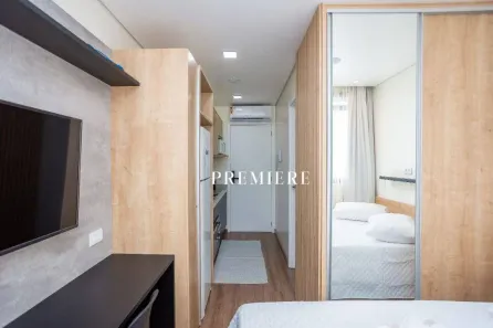 Apartamento com 1 Quarto para alugar, 20m² no Centro, Curitiba