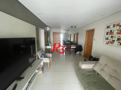 Apartamento com 3 Quartos para venda ou aluguel, 129m² no Ponta da Praia, Santos
