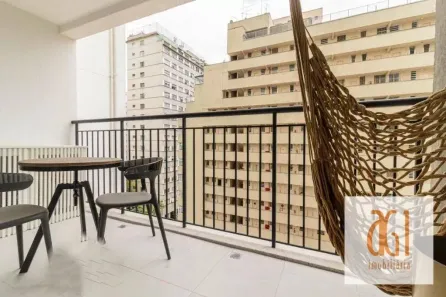 Apartamento com 1 Quarto para alugar, 35m² no Consolação, São Paulo