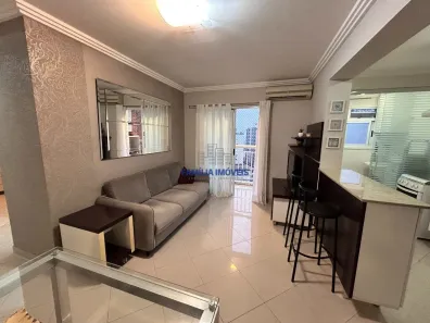 Apartamento com 1 Quarto para alugar, 90m² no Ponta da Praia, Santos