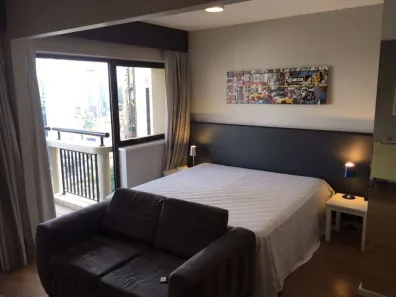 Flat com 1 Quarto para alugar, 36m² no Itaim Bibi, São Paulo