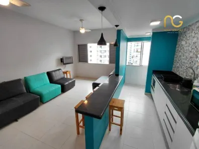 Kitnet com 1 Quarto à venda, 39m² no Tupi, Praia Grande