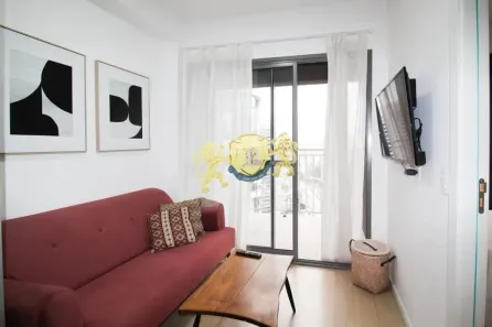 Flat com 1 Quarto para alugar, 27m² no Vila Nova Conceição, São Paulo