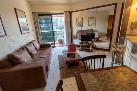 Flat com 1 Quarto para alugar, 42m² no Itaim Bibi, São Paulo