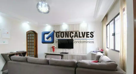 Casa com 3 Quartos para alugar, 206m² no Vila Camilópolis, Santo André