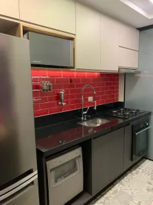 Apartamento com 1 Quarto à venda, 48m² no Santo Amaro, São Paulo