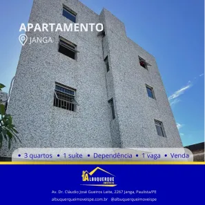 Apartamento com 4 Quartos à venda, 120m² no Janga, Paulista