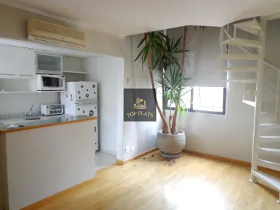 Flat com 1 Quarto para alugar, 45m² no Vila Olímpia, São Paulo
