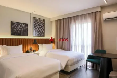 Flat com 1 Quarto à venda, 28m² no Jardim Europa, São Paulo