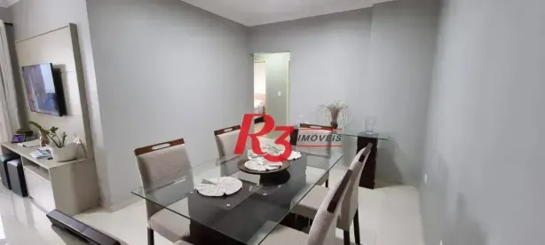 Apartamento com 3 Quartos à venda, 107m² no Embaré, Santos