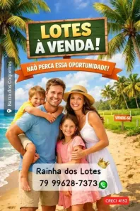 Lote/Terreno à venda, 200m² no , Barra dos Coqueiros