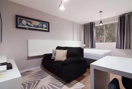 Kitnet com 1 Quarto para alugar, 25m² no Alto da Glória, Curitiba