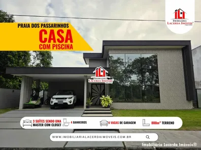 Casa de Condomínio com 3 Quartos à venda, 350m² no Ponta Negra, Manaus