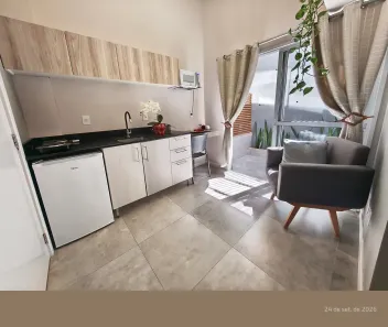 Apartamento com 1 Quarto para alugar, 27m² no Saco dos Limões, Florianópolis