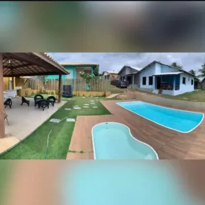 Casa de Condomínio com 2 Quartos para alugar, 150m² no Centro, Camaçari