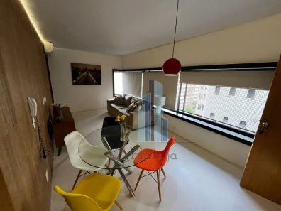 Apartamento com 1 Quarto para venda ou aluguel, 50m² no Jardim Paulista, São Paulo