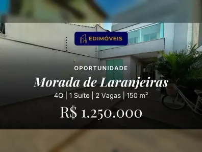 Casa com 4 Quartos à venda, 150m² no Morada de Laranjeiras, Serra
