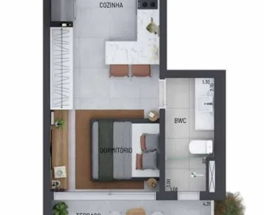 NATO ITAIM - APARTAMENTOS no Itaim Bibi, São Paulo