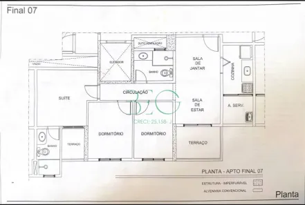 Apartamento com 3 Quartos à venda, 67m² no Jardim das Laranjeiras, São Paulo
