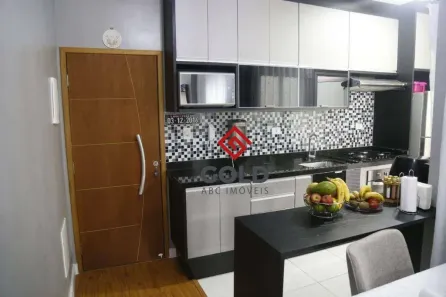 Apartamento com 2 Quartos à venda, 60m² no Vila Scarpelli, Santo André