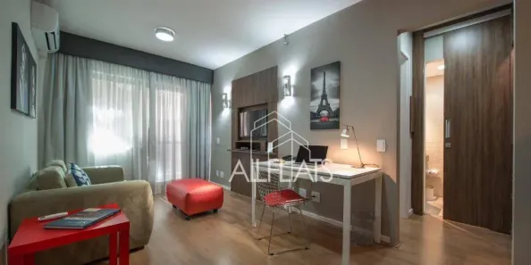 Flat com 1 Quarto à venda, 35m² no Itaim Bibi, São Paulo