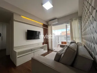 Apartamento com 1 Quarto para alugar, 47m² no Ponta da Praia, Santos