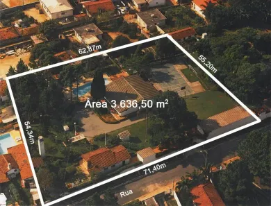 Lote/Terreno à venda, 3637m² no Jardim Sabiá, Cotia