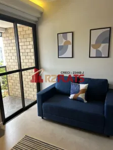 Flat com 1 Quarto para alugar, 37m² no Moema, São Paulo