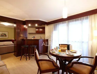 Flat com 1 Quarto para alugar, 45m² no Higienópolis, São Paulo