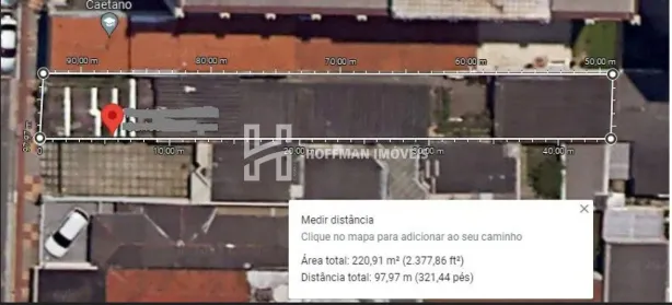 Lote/Terreno à venda, 344m² no Santo Antônio, São Caetano do Sul