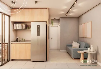 Apartamento com 1 Quarto à venda, 21m² no Poço Rico, Juiz de Fora