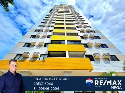 Apartamento com 3 Quartos à venda, 92m² no Ponta Negra, Natal
