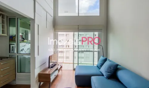 Apartamento com 1 Quarto para alugar, 50m² no Vila Nova Conceição, São Paulo