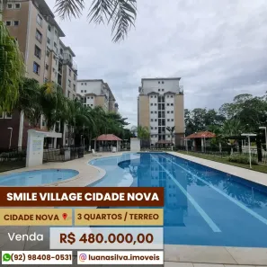 Apartamento com 3 Quartos à venda, 66m² no Parque 10 de Novembro, Manaus