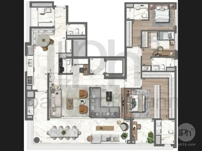 Apartamento com 3 Quartos à venda, 213m² no Cerqueira César, São Paulo