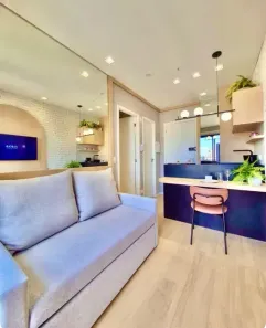 Apartamento com 1 Quarto para alugar, 26m² no Centro, Curitiba