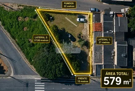 Lote/Terreno à venda, 579m² no Vila Linda, Santo André