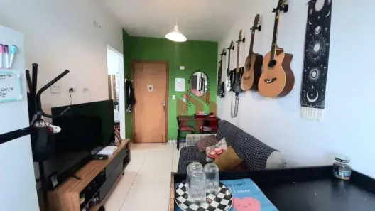 Apartamento com 1 Quarto à venda, 27m² no Macuco, Santos