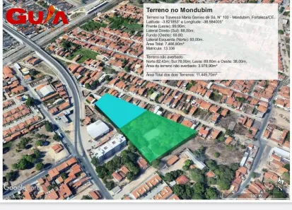 Lote/Terreno à venda, 11m² no Aracapé, Fortaleza