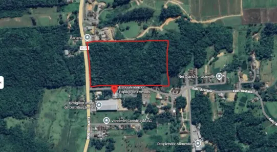 Lote/Terreno à venda, 172000m² no Vila Nova, Joinville