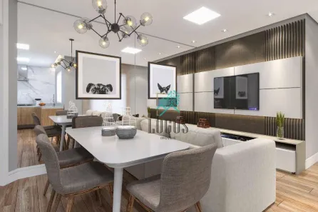 Apartamento com 2 Quartos à venda, 47m² no Vila Guarani, Santo André