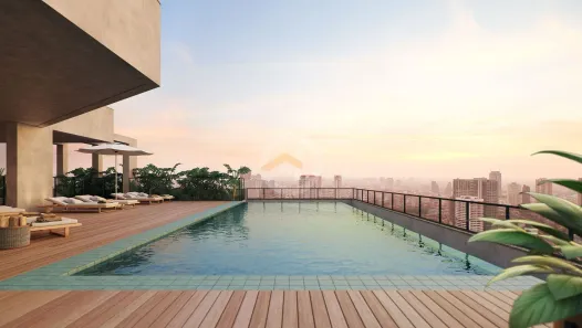 Flat com 1 Quarto à venda, 49m² no Setor Bueno, Goiânia